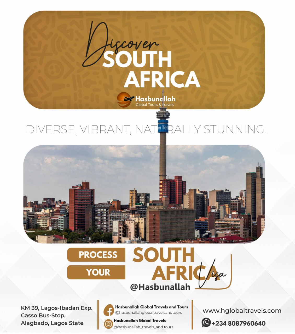 SOUTH AFRICA VISIT VISA